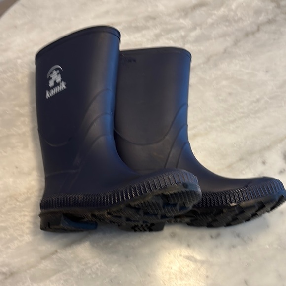 Kamik Blue Rain & Snow Boots Waterproof Slip-Resistant - Picture 2 of 3
